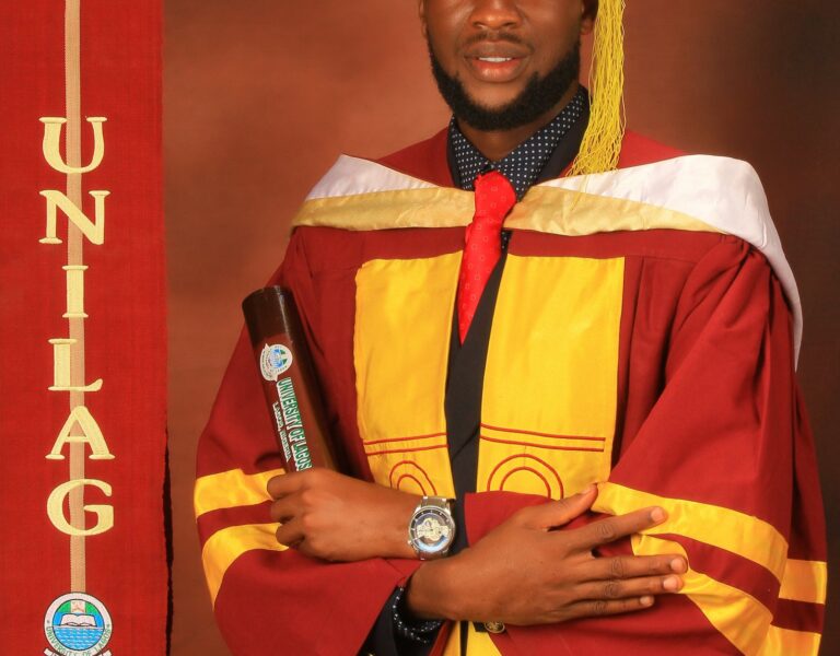 STELLAR EXCELLENCE: GSF VP GRADUATE BEST MASTERS STUDENT AT UNIVERSITY OF LAGOS (UNILAG)